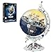 Produktbild JMBricklayer Space Planet Immigration Station Bausteine-Kits für Erwachsene 70006, Drehbar Kugelblock mit Lichtern, Weltkugel Ausstellungsmodell zum Sammeln, Geschenkidee ab 8 9 10+ Jahre jungen