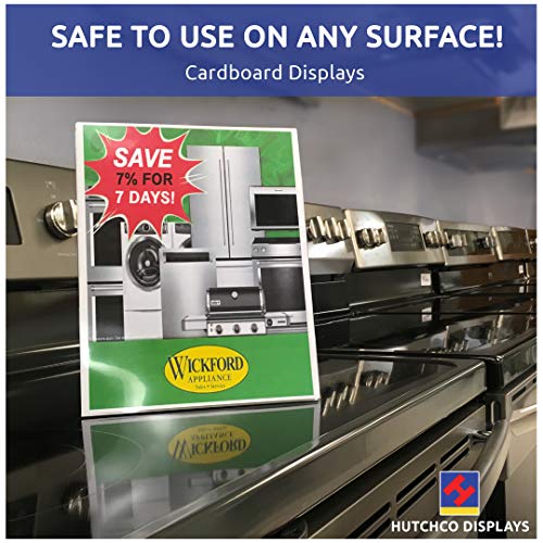 Hutchco Displays Shatterproof Paper Sign Holders #TOP23