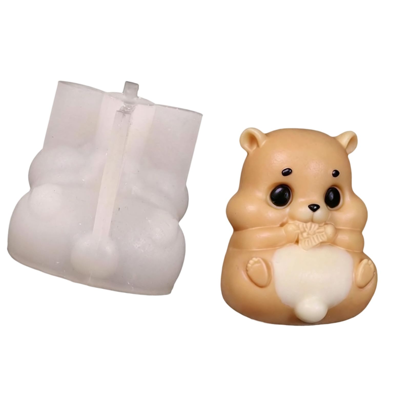 OSNIYAW Festival Squirrel Sturdy Silicone for Craft and Holiday Decorating Christmas Decoration