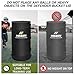 Hikeen Basketball Defender Dummy 4 Pack - Pop Up Safely Simulate Defender - Foldable Training Equipment for Basketball, Soccer, Football and More, 1 Carrying Bag