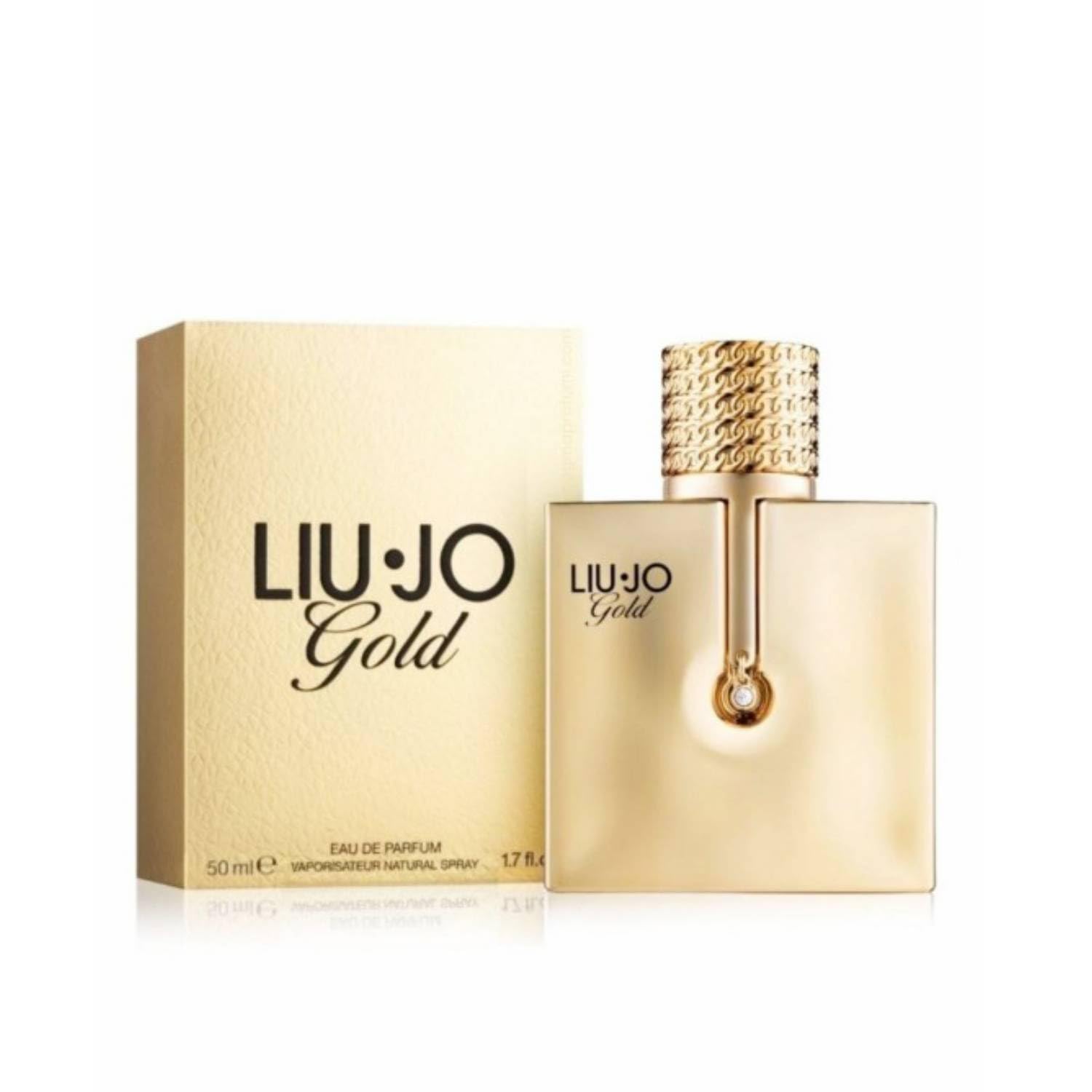 Liu Jo Gold Set Regalo Donna Profumo Eau De Parfum Spray 50ml e Crema Corpo 100ml