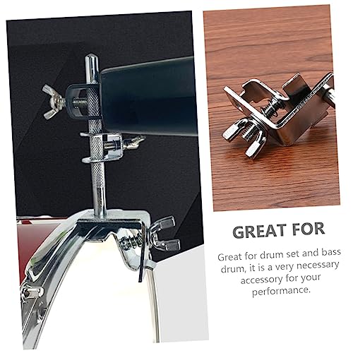 VICASKY Drum Kit Cowbell Clamp Holder para Bombo Clip con Excelente Fuerza de Sujeción Diseño para Fácil Instalación y Uso miniatura 2