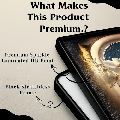 Image of SAF Lord Shiva Wall Art 3 Panel Set | Tranquil Mahadev Painting on MDF Board | Spiritual Wall Hanging for Living Room Bedroom Temple Office Home Decor (30 x 50 Inch) RPNL-67