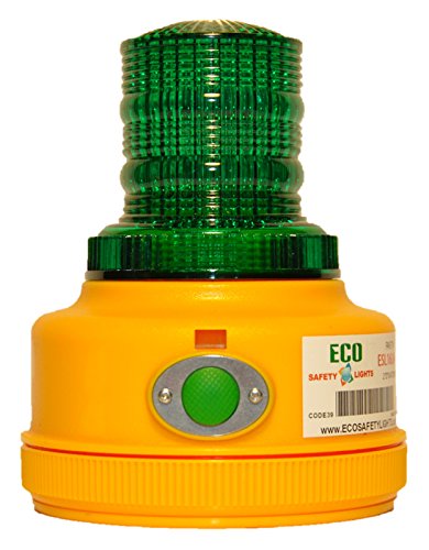 P16LM Green Portable 4-Functions Personal Safety Lights 16 LED Warning Safety Beacon Truck Trailer Boat
