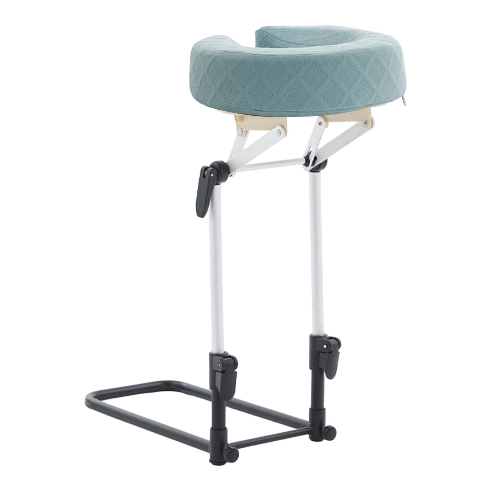 Coussin de tête portable bleu pour vos pauses bien-être au bureau
