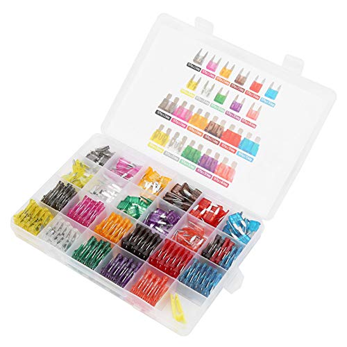 254 PCS Kit de Seguridad para la Gama LAMA para los Faros Automáticos de la Luz Freno Fultic, Diseño Transparente, Protección contra Sobrecarga, Resistencia a Corrosión y Resistencia a Corrosión