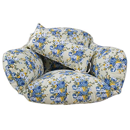 YXZN Swing Seat Cushion with Pillow for Indoor Outdoor Detachable Washable Hanging Egg Hammock Chairs Cushions
