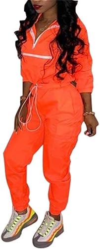 EOSIEDUR Conjunto deportivo de 2 piezas para mujer, ligero, rompevientos, chaqueta y pantalones cortos