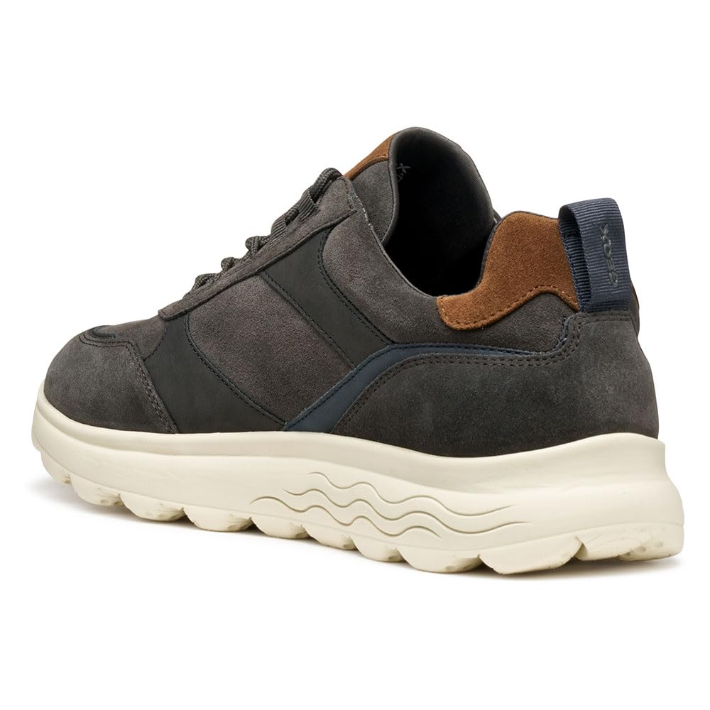 Geox U Spherica, Sneakers Uomo, Mud Dove Grey, 42 EU
