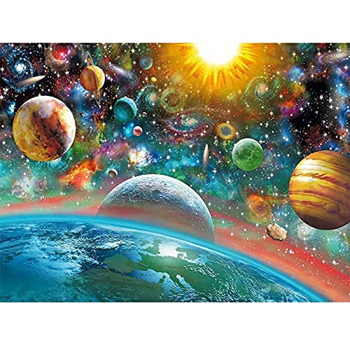Peinture diamant 5D planète univers kit complet grand format 40x100cm pour broderie strass