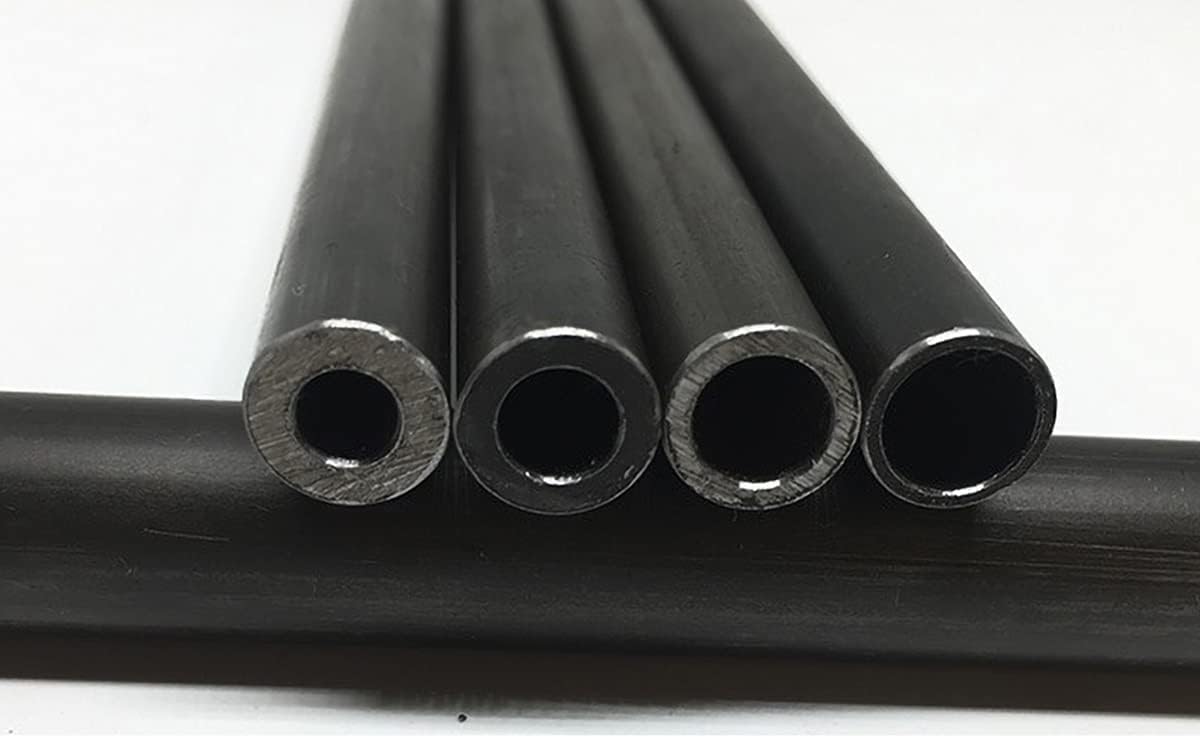 STAINLESS STEEL Round Steel Pipe, 1 Piece Round Steel Straight Pipe High Hardness Seamless Straight Tubing, Outer Diameter 15mm, 500mm Length(OD 15mmx11mm ID)