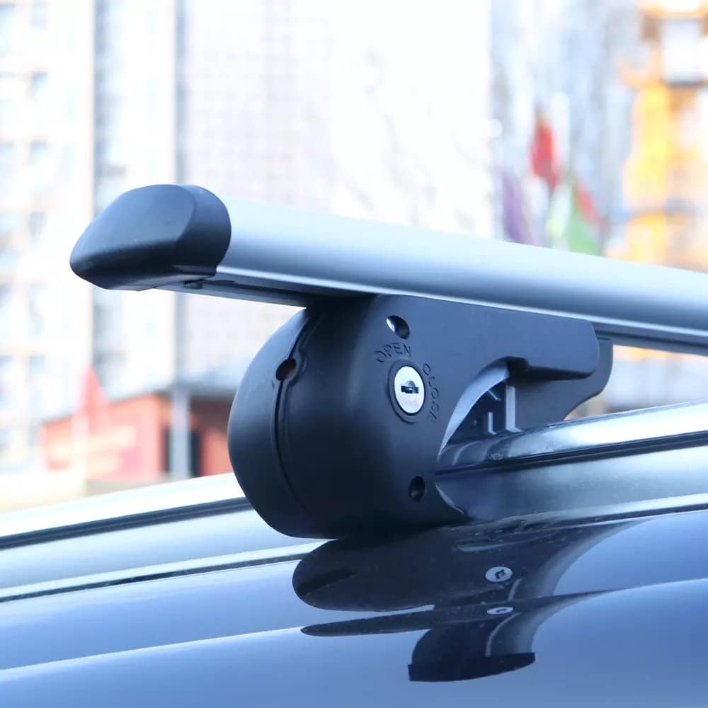 Aluminium Profile Car Roof Rack Cross bar Roof Crossbar roof Cargo Bars fits for Toyota Yaris Hatchback Sedan