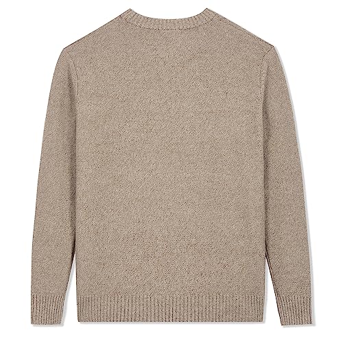 Image of BOBOYOYO Boys Sweaters 100% Cotton Cable Knit Kids Sweater Striped Pullover