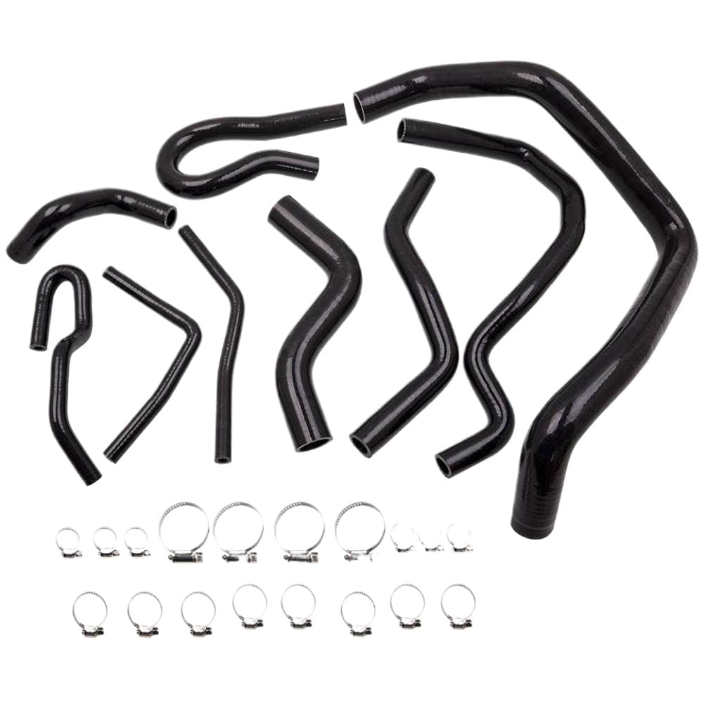 Pwuwarrkg Onecolor Radiator Hose Clamps Kit Compatible With Civic D15 D16 Eg Ek 1992 2000