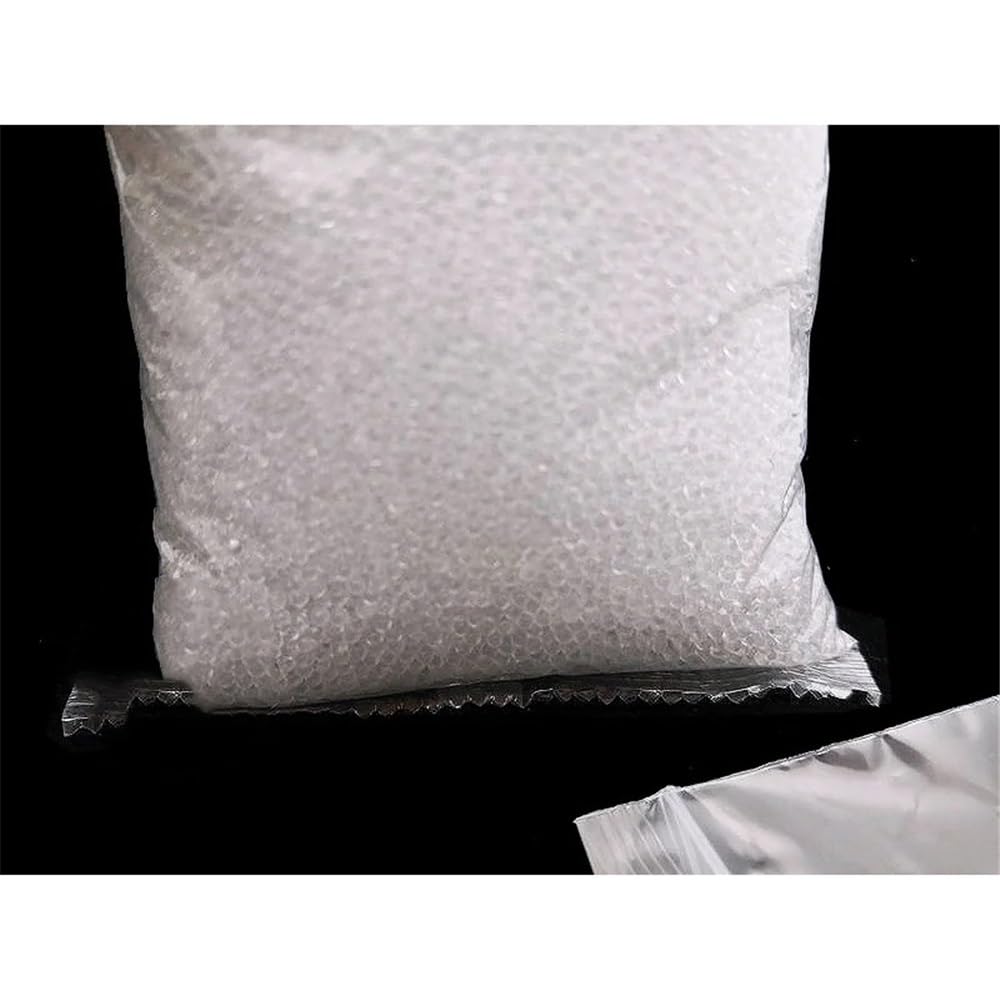 500 g/sac de microbilles de verre for expériences de broyage, de pulvérisation et de chauffage en laboratoire(0.4-0.6mm)