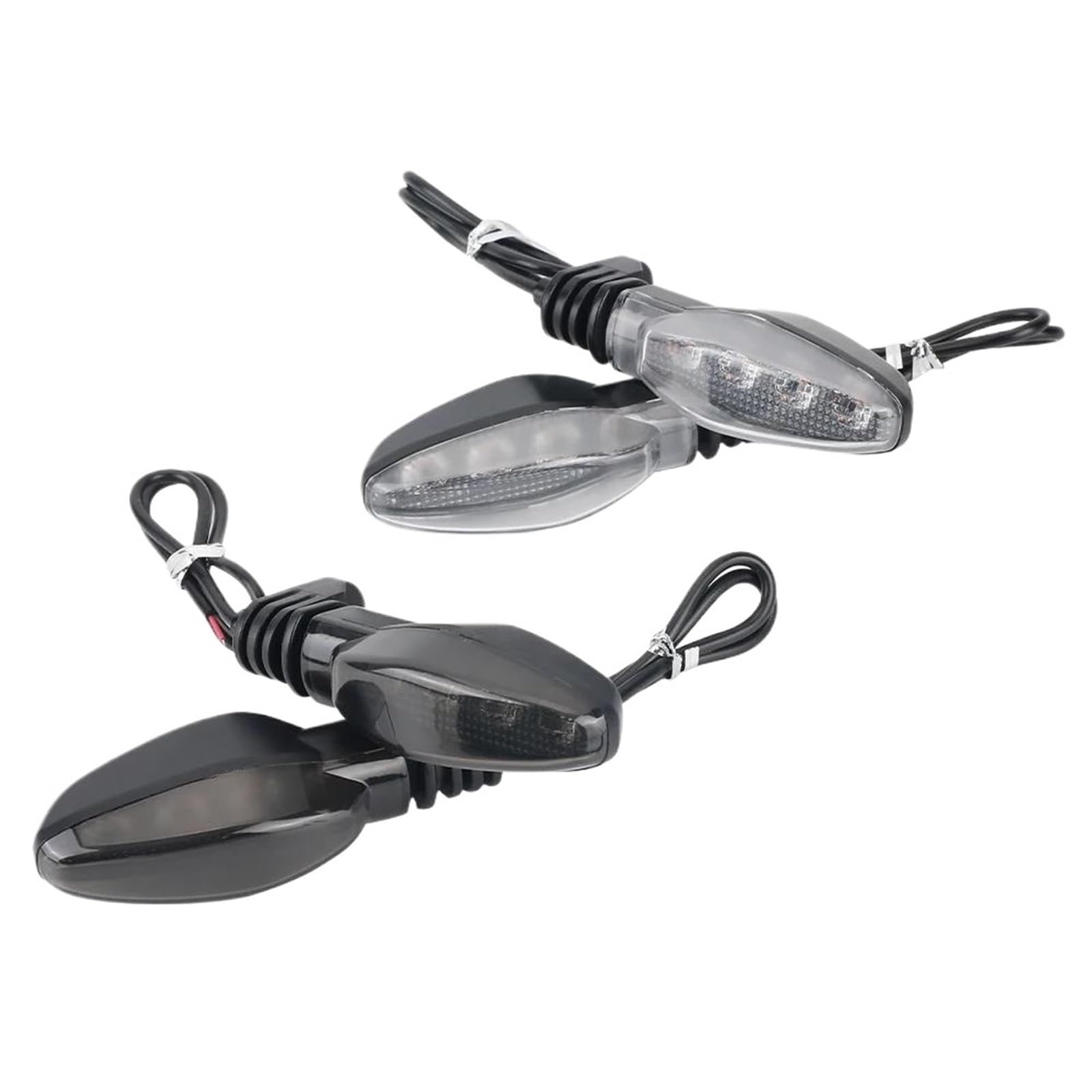 Per Daytona 675 765 Lampeggiante Per Moto Indicatore Di Direzione A LED indicatori moto(4pcs Light Clear)