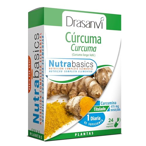 CURCUMA 24 CAPSULAS NUTRABASICOS DRASANVI