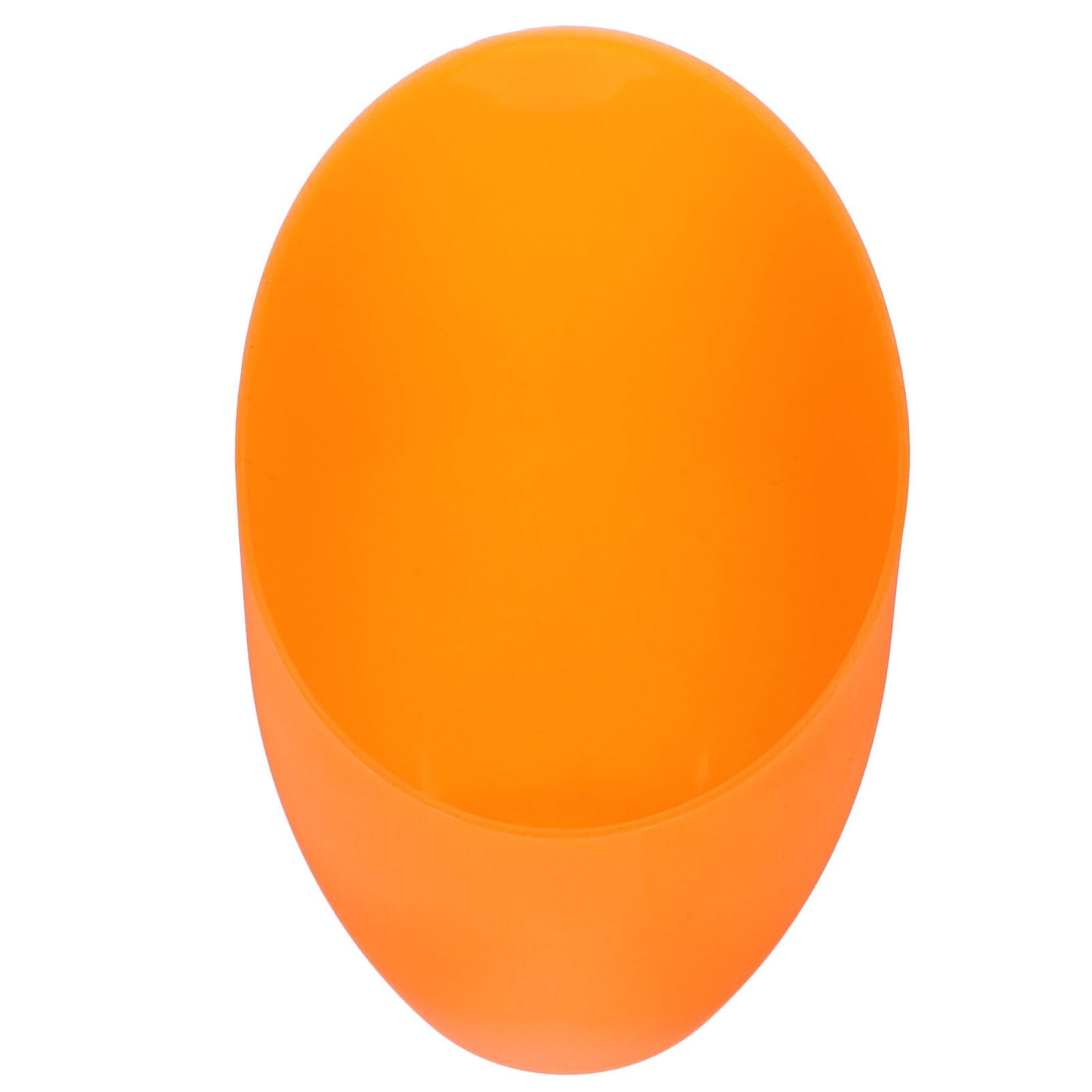 PRETYZOOM Plastic Table Lamp Shade Lightweight and Easy to Install with Orange Colour, Minimalist and Classic Style for Study or Living Room Home Lighting