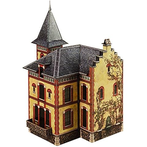 Clever PAPER-Keranova318 Tren Colección Edificios Villa En Villemomble Puzle 3D Cover