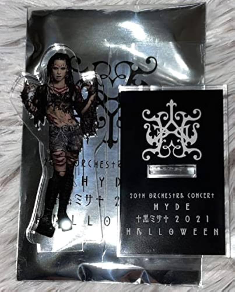 HYDE 黒ミサ 2021 ハロウィン歴代 HYDE 仮装アクリルスタンド HYDE 仮装アクリルスタンド 黑ミサ2021 Halloween - メルカリ