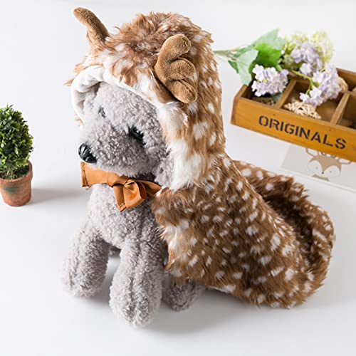 Disfraz para perro Capa Elk Navidad Marrón Talla Única miniatura 2