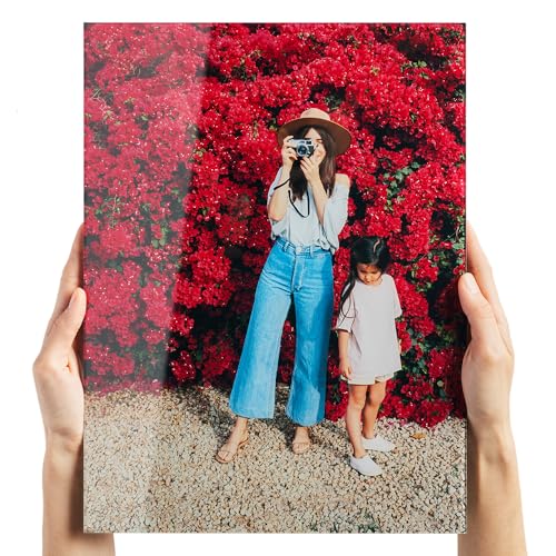 Fracture Custom Glass Photo Print &ndash; 10.8' x 14.4' | Medium Portrait Size | Upload Your Own Photo...