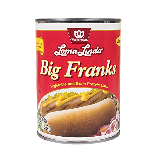 Loma Linda - Plant-Based Meat Substitutes (Big Franks, 3 pack) - Thumbnail 3
