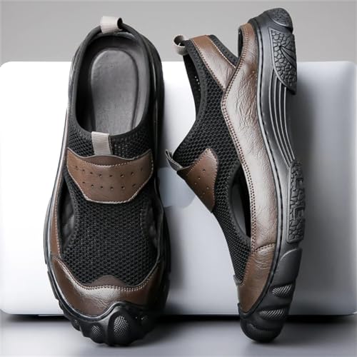 Mens Sandals Slip On Shoes Outdoor Real Beach Slip On Shoes Sandals Travel Slippers2