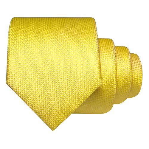 Image of JEMYGINS Mens Tie and Lapel Pin with Pocket Square Tie Clip Sets for Casual and Business 4PCS