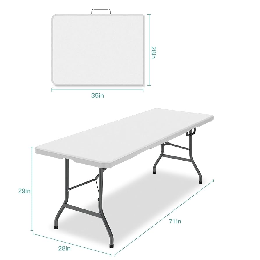 ホールディングテーブル Lifetime 6-Foot Folding Table - (Light Commercial)
