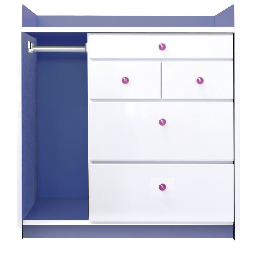 Amazon｜85 OP チェスト ランド 1-11 パープル PU オープンチェスト 幅