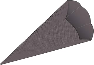 Ursus 9840082 - Bolsa Escolar 3D (6 Cuadrados, Altura 68 cm, diámetro 20 cm, 5 Unidades), Color Gris Oscuro
