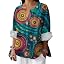 Vintage Ethnic Print Green24