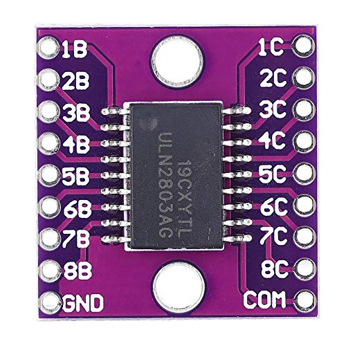 ANKROYU 2PCs 50V Transistor Module, Darlington Transistor Arrays Module, Industrial Electrical Accessory, Electrical Module Accessory for Monitor Air Quality