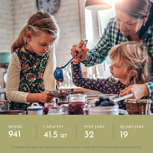 All American 1930: 41.5Qt Pressure Cooker/Canner (The 941) - Exclusive Metal-To-Metal Sealing System - Easy To Open & Close - Suitable For Gas Or Electric Stoves - Made In The Usa #TOP2