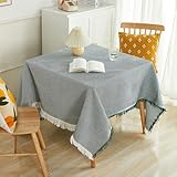 Rappel chaleureux : la taille de la nappe n'est PAS la taille de votre table ! Veuillez mesurer les dimensions de votre table pour choisir la taille de nappe appropriée.