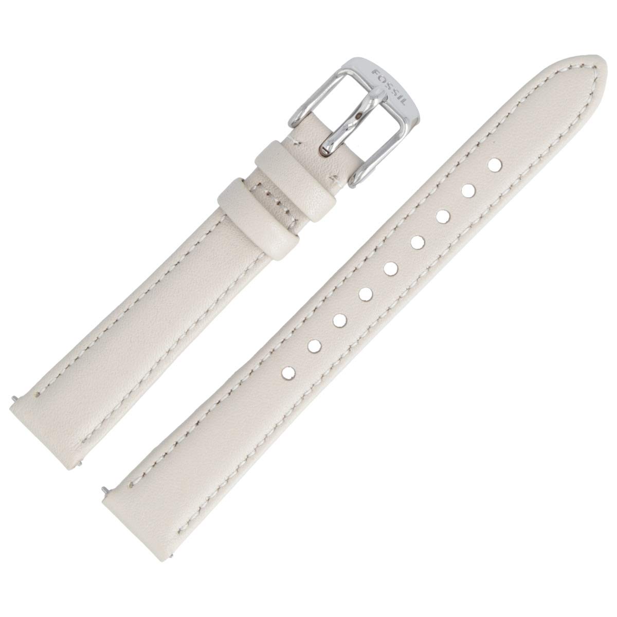 Fossil Correa de reloj de cuero beige de 14 mm - ES-3793 | LB-ES3793, Correas