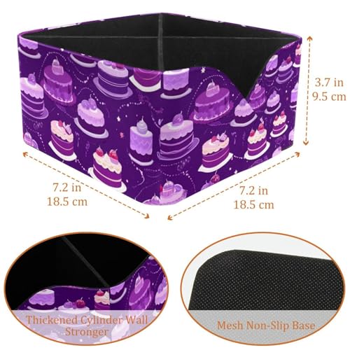 Porte-stylo rectangulaire violet pour une coiffeuse bien rangée