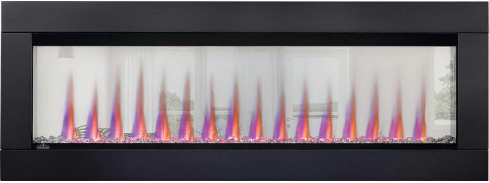 Napoleon Clearion Chimenea Eléctrica de Pared 50 Pulgadas Negra