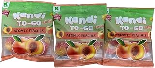 حلوي كاندي خوخ بالسكر (٣كيس) ١٩٥جرام