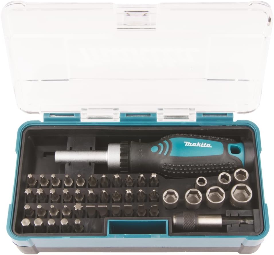 B-36170 Rachet and Bit Set - Multi-Colour (47-Piece)