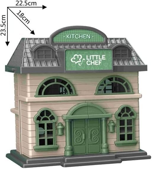 Image of Kids Kitchen Play Set with Lights & Sounds (38 PCS Kids Kitchen Playset)