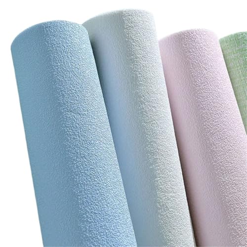 Papier peint autocollant pose facile sans colle | Rénovation murale rose 3D - 3
