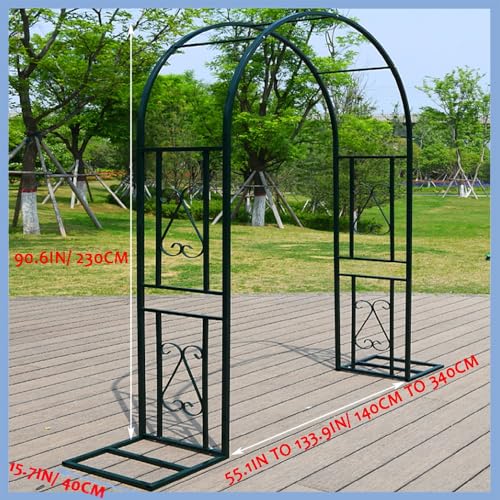 Pergola pour support de plantes grimpantes avec structure métallique - 3