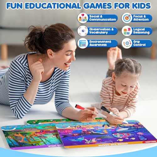 search and find activity books for kids ages 3-5 toddler travel games toys for car airplane road trip activities for kids games 4-8 preschool learning activities educational seek birthday gifts