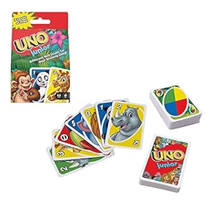 Mattel Games GKF04 – UNO Junior Kaartspel voor kinderen vanaf 3 jaar