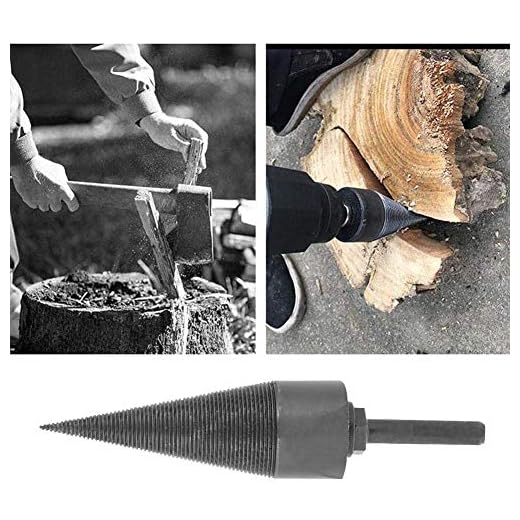 Broca de LeñA Para El Hogar Astilladora de Madera RáPida Sds Plus VáStago Para Taladro EléCtrico Taladro de Martillo FáCilmente Dividido