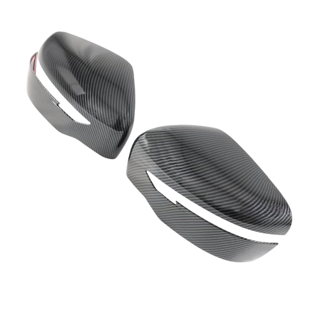 TOTMOX Car Mirror Protective Cover, Rearview Mirror Covers, 2017-2019 Compatible with N/I*SSAN NA/V*ARA NP300 - Carbon Fiber Black