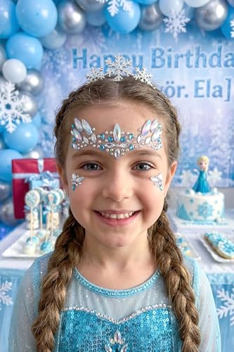 Yapışkanlı Yüz Taşı Parti Festival Makyaj Doğum Günü Face Gems Sticker