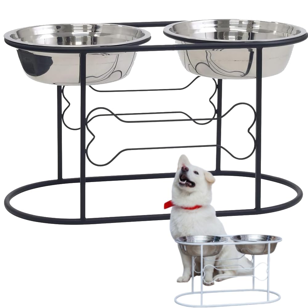 ニーターフィーダーエクスプレス　フードボウル　高さがある食器　中型犬から大型犬 Amazon | iikuru 高さ調整可能 犬 餌入れ 餌台 食器 大型犬 中型